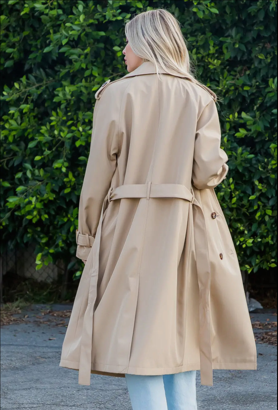 Double Breasted Trench Coat