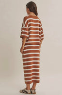 Weekend In Cannes Sweater and Midi Skirt Set