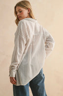Striped Button Down Shirt