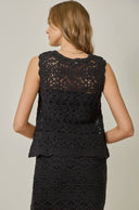 Crochet Scallop Hem Top