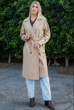 Load image into Gallery viewer, Double Breasted Trench Coat
