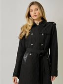 Quilted Trench Coat