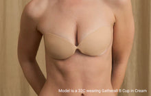 Load image into Gallery viewer, Strapless backless reusable silicone bra cream latte Shop fond du lac women’s boutique 
