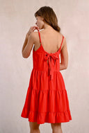 Molly Bracken dress adjustable straps v neckline ruffled shop fond du lac women’s boutique 