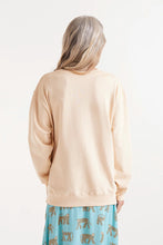 Load image into Gallery viewer, Round neck cotton jaguar long sleeve sweatshirt leopard shop fond du lac women’s boutique 
