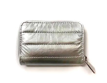 Load image into Gallery viewer, Puffer wallet three slots water resistant zippered shop fond du lac women’s boutique 
