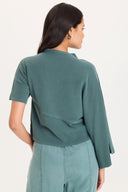 Asymmetrical Sleeve Top