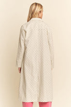 Load image into Gallery viewer, Printed Denim Duster
