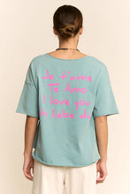 Load image into Gallery viewer, Garment Washed Love Printed Shirt
