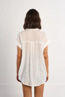 Flowing Button Down Blouse