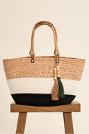 Beige Woven Bag