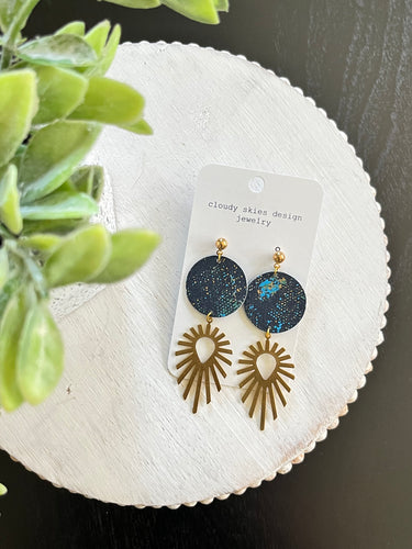 Artisan unique beauty sustainable earring jewelry women gift fond du lac