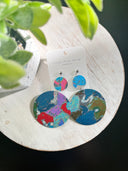 wallpaper earrings lightweight made in usa made by hand