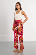 High waisted flowy elastic drawstring waist pockets shop fond du lac women’s clothing store 
