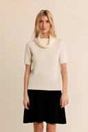 Slim fit short sleeve knit top shop fond du lac women’s clothing store 