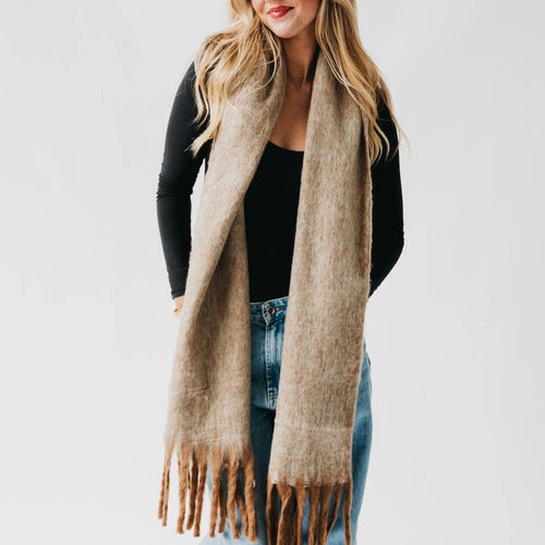 Tan blanket scarf shop fond du lac women’s boutique 