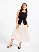 A-line midi high waisted shop fond du lac women’s clothing store 