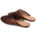 Tortoise brown open cage mule water friendly padded insole shop fond du lac women’s clothing store