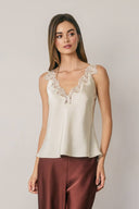 Adjustable lace straps relaxed ivory camisole shop fond du lac women’s clothing store