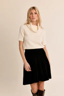 Knit top short sleeve slim fit shop fond du lac women’s clothing store 
