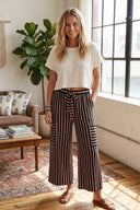Pockets relaxed flowy elastic tie waist palazzo wide leg pockets  shop fond du lac women’s clothing store