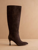 Pointed toe slip on brown suede shop fond du lac women’s clothing store 