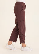 Adjustable elastic waist drawstring stretch relaxed sporty shop fond du lac women’s clothing store 