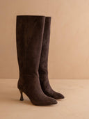 The Lexington | Coffee Knee-High Boot