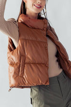 Load image into Gallery viewer, Vegan Puffer Vest
