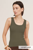 Reversible Ribbed Tank Top