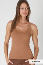 Load image into Gallery viewer, Vintage Reversible Ribbed Tank
