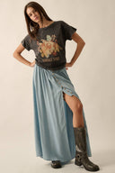 Vintage Spirit Flower Graphic Tee