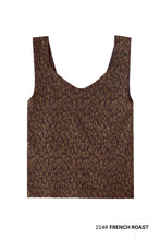 Load image into Gallery viewer, Lurex Leopard Tank Top
