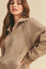 Load image into Gallery viewer, Funnel Neck Half Zip

