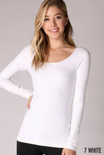 Load image into Gallery viewer, Scoop Neck Long Sleeve Top

