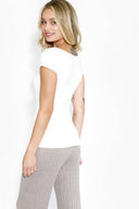 Scoop neck layering top short sleeve shop fond du lac women’s boutique 