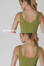 Load image into Gallery viewer, Reversible Ribbed Crop Top
