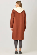 Load image into Gallery viewer, Twofer Hoodie Coat
