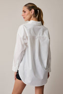 Long sleeve white blue button down shop fond du lac women’s boutique 