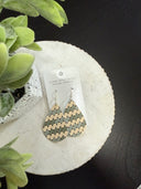 mid mod wallpaper in a classic tear drop style