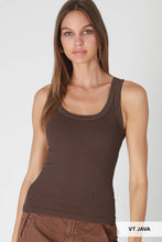 Load image into Gallery viewer, Vintage Reversible Ribbed Tank
