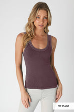 Load image into Gallery viewer, Vintage Reversible Ribbed Tank
