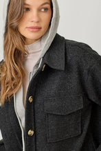 Load image into Gallery viewer, Twofer Hoodie Coat
