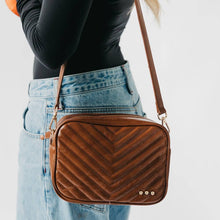 Load image into Gallery viewer, Coco Quilted Camera Crossbody Bag
