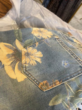 Load and play video in Gallery viewer, Floral Wide Leg Denim
