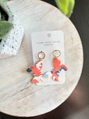 Artisan wall art sustainable gift earrings 